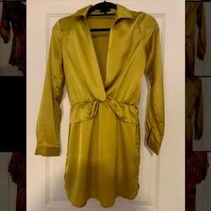 Pretty Little Thing Holographic Mini Dress